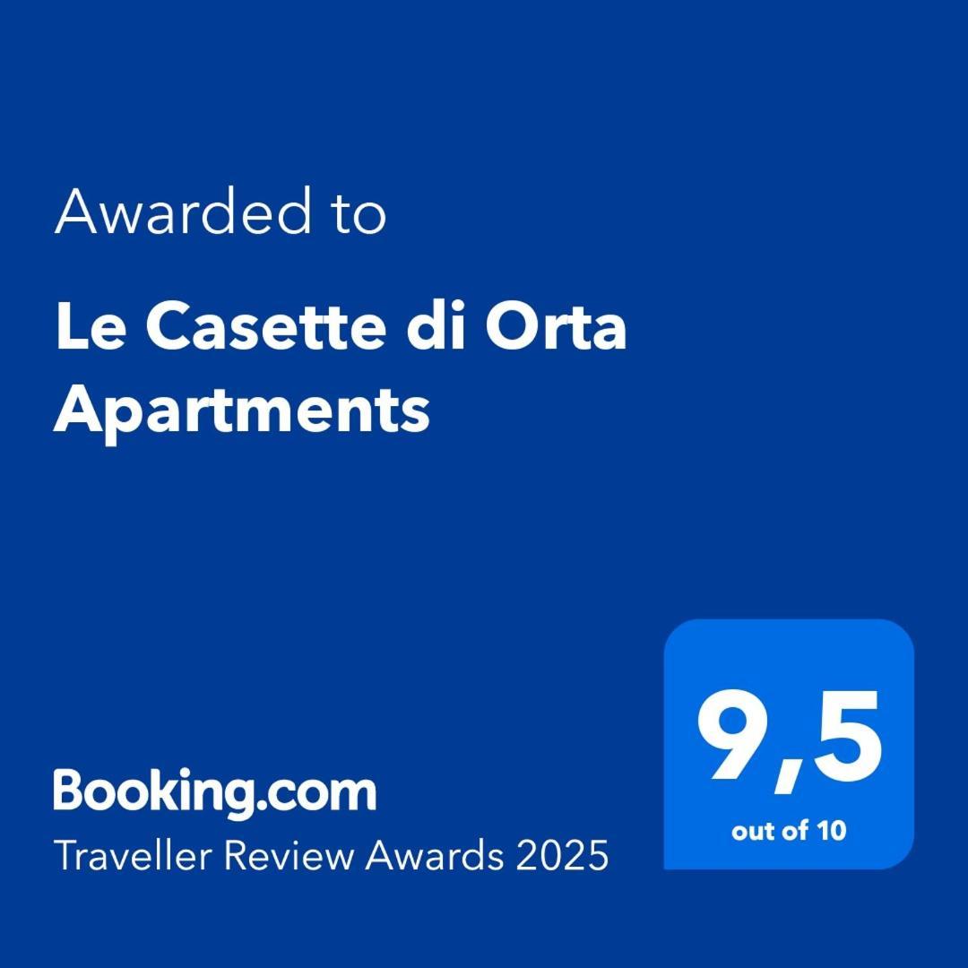 Le Casette Di Orta Apartments Орта-Сан-Джуліо Екстер'єр фото